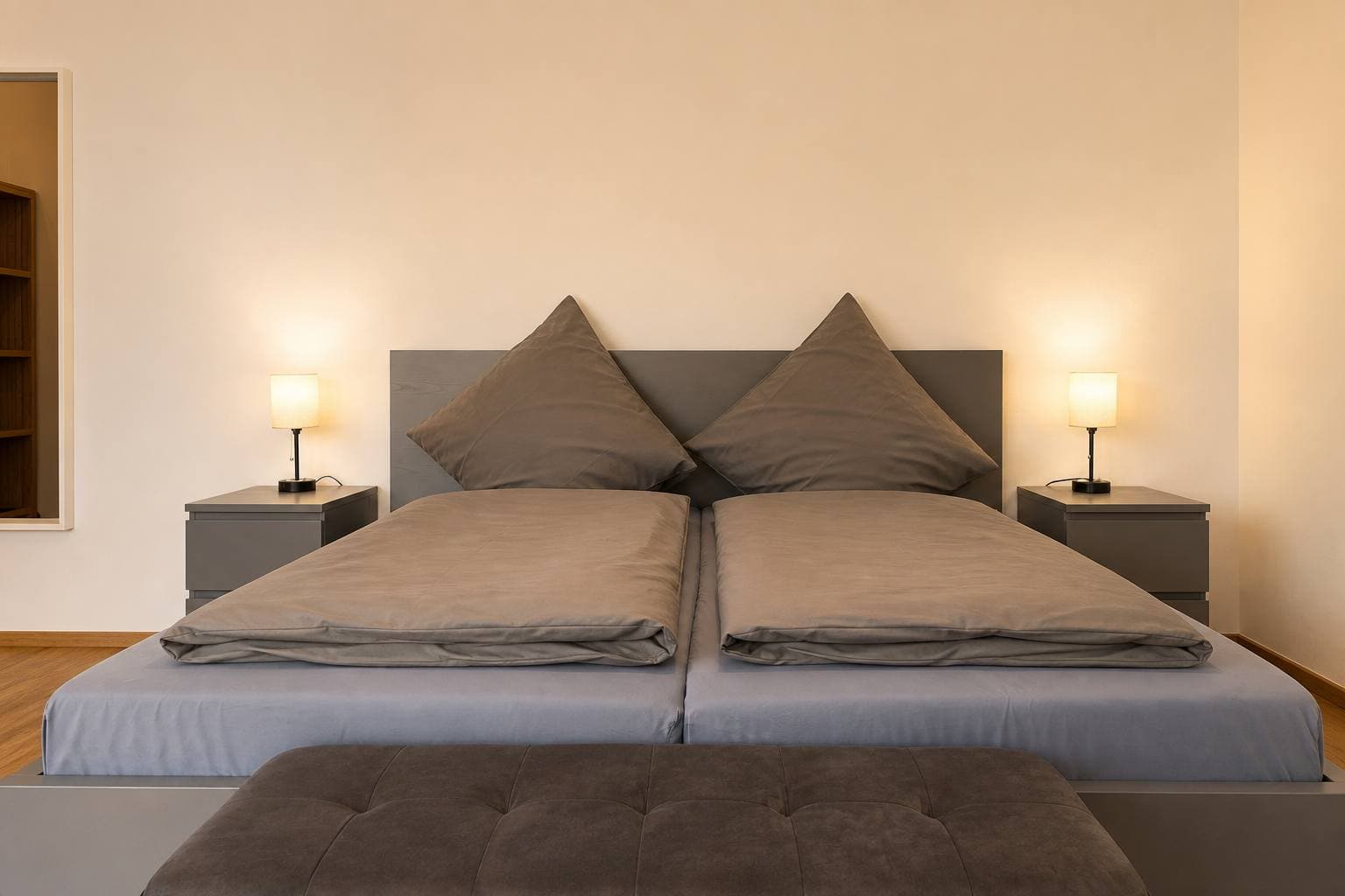 L-Mobile Sulzbach — Modernes Smartment (Doppelzimmer) - Photo 1